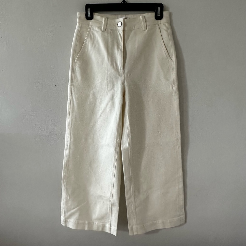 Everlane Wide Leg Crop Pant